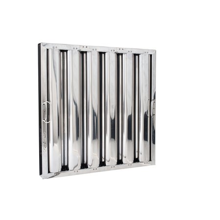 ALL-FILTERS 16x25x2 Nominal Washable Stainless Steel Baffle Filter, 5PK 9633